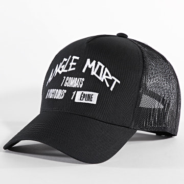 Angle Mort - Casquette Trucker Combat Noir