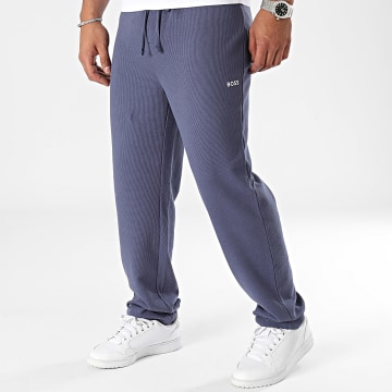 BOSS - Wafel joggingbroek 50479388 marineblauw