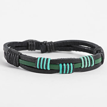 Frilivin - Bracelet Noir Vert