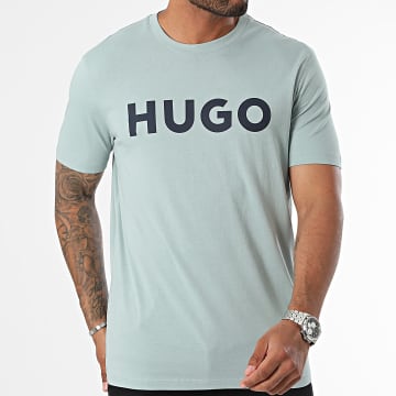 HUGO - Tee Shirt Dulivio 50567556 Bleu Clair