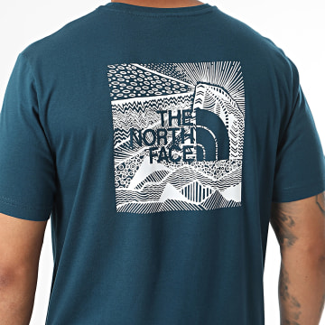 The North Face - Redbox Celebración Camiseta A87NV Pato Azul