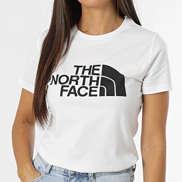 The North Face - Tee Shirt Femme Easy A8A6D Blanc