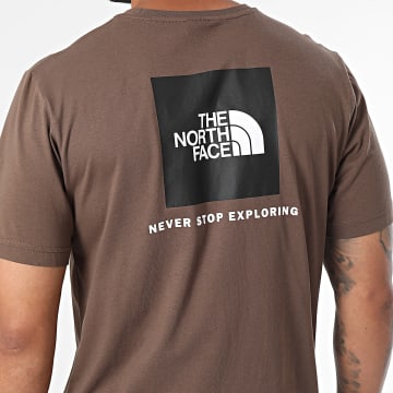 The North Face - Camiseta Redbox A87NP Marrón
