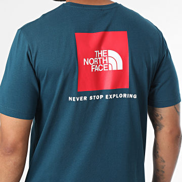 The North Face - Tee Shirt Redbox A87NP Bleu Canard