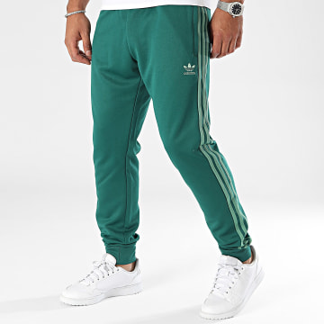 Adidas Originals - Pantalon Jogging A Bandes SST IY8729 Vert