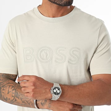 BOSS - Camiseta 50519358 Beige