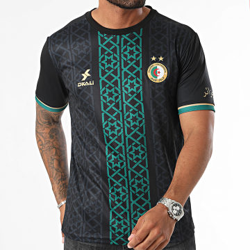 DKALI - Camiseta de fútbol Argelia Negra
