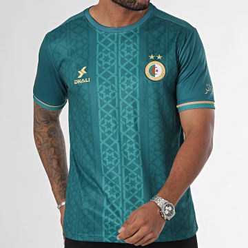 DKALI - Maglia da calcio dell'Algeria verde scuro