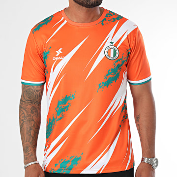 DKALI - Camiseta de fútbol de Costa de Marfil Naranja