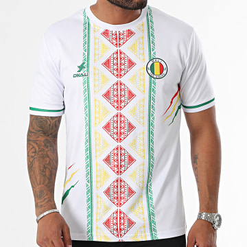 DKALI - Camiseta de fútbol Mali White