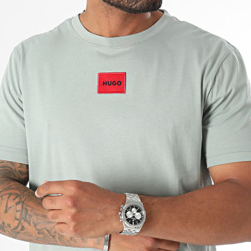 HUGO - Camiseta Diragolino 212 50447978 Verde claro