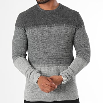 Only And Sons - Jersey gris degradado