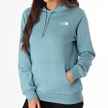 The North Face - Sweat Capuche Femme Simple Dome A89EY Bleu Clair