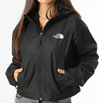 The North Face - Crop Quest dames Jas met capuchon en rits A55EP Zwart