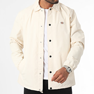 Dickies - Oakport Coach Jas A4XEW Licht Beige