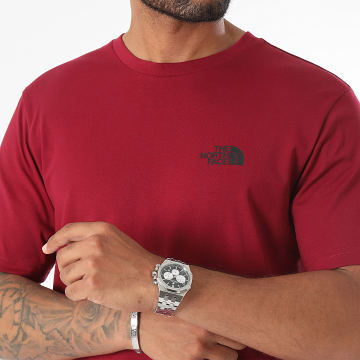 The North Face - Camiseta Simple Dome A87NG Burdeos