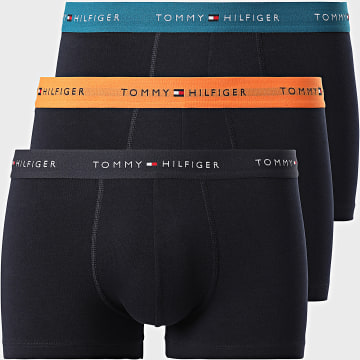 Tommy Hilfiger - Lot De 3 Boxers 2763 Bleu Marine