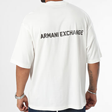 Armani Exchange - Tee Shirt Oversize 6DZTLS-ZJLFZ Blanc Cassé