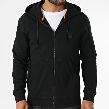 BOSS - Sweat Zippé Capuche Zetalky 50508578 Noir