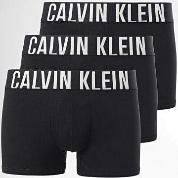 Calvin Klein - Set van 3 boxershorts NB3609 Zwart