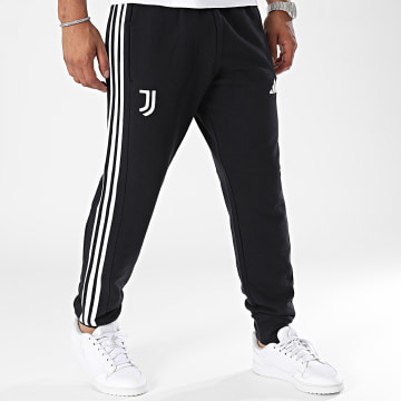 Adidas Sportswear - Juventus DNA IT3787 Zwarte Joggingbroek met Band