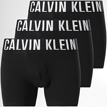 Calvin Klein - Set van 3 NB3609A Zwarte Boxershorts