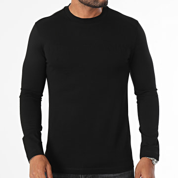 Emporio Armani - Camiseta de manga larga 8N1TD7-1JGYZ Negro