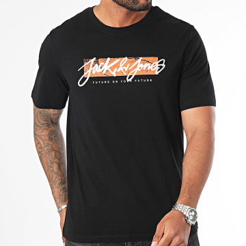 Jack And Jones - Camiseta Tiley Negra