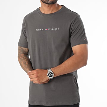Tommy Hilfiger - 3344 Camiseta gris antracita