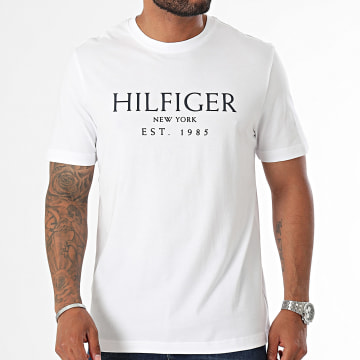 Tommy Hilfiger - Tee Shirt Big Hilfiger 6499 Blanc