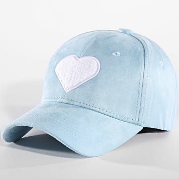 Zelys Paris - Casquette Coeur Bleu Clair