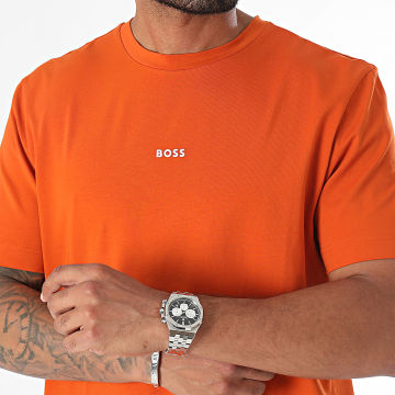 BOSS - Camiseta 50473278 Naranja