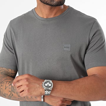 BOSS - Tee Shirt Tales 50508584 Gris Anthracite