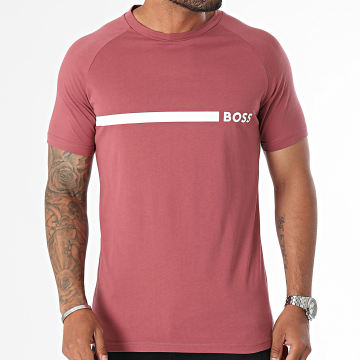 BOSS - Camiseta slim 50517970 Rojo