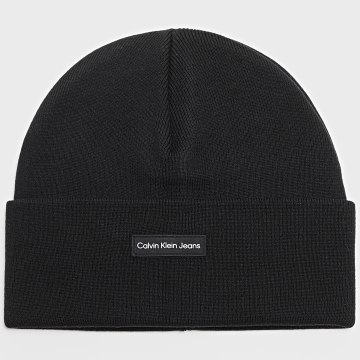 Calvin Klein - Bonnet Inst Patch Beanie 2142 Noir