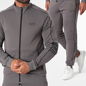 EA7 Emporio Armani - 6DPV53-PJ16Z Houtskool grijs trainingspak