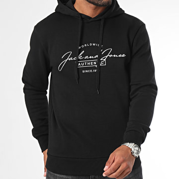 Jack And Jones - Ferris Hoodie Zwart