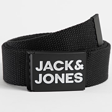 Jack And Jones - Birk Geweven Riem Zwart