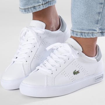 Lacoste - Baskets Femme Powercourt 2.0 2241 White Grey