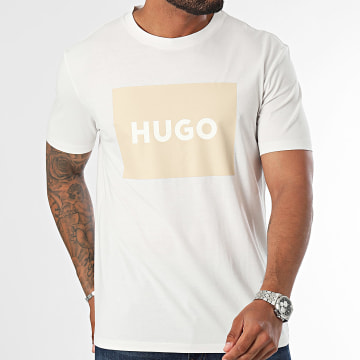 HUGO - Camiseta Dulive222 50467952 Blanca