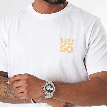 HUGO - Tee Shirt Dimoniti 50522434 Blanc