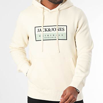 Jack And Jones - Frederiks Berg Hoodie Beige