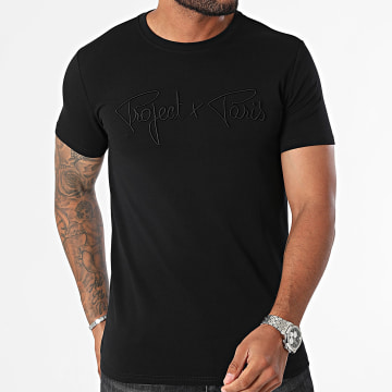 Project X Paris - Tee Shirt Col Rond 1910076 Noir