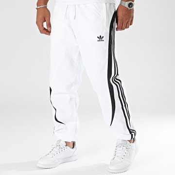 Adidas Originals - Pantalon Jogging A Bandes Archive IZ4830 Blanc