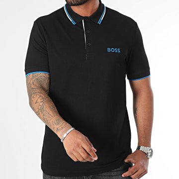 BOSS - Polo Manches Courtes Paddy Pro Noir
