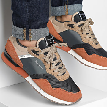 Pepe Jeans - London Grade Sneakers PMS40021 Foglia d'autunno Arancione