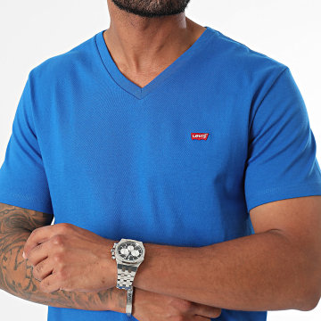 Levi's - Camiseta cuello pico 85641 Royal Blue