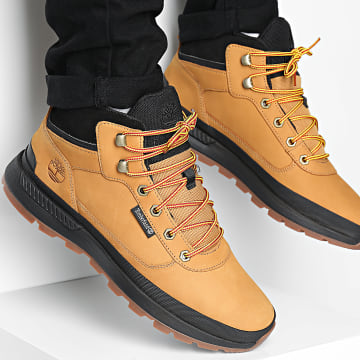 Timberland - Field Trekker Mid A1ZQH Wheat Nubuck Black Sneakers