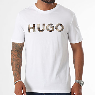 HUGO - Tee Shirt Dulivio U243 50519724 Blanc