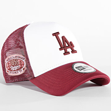 New Era - Cappello Trucker World Series LA Bianco Bordeaux